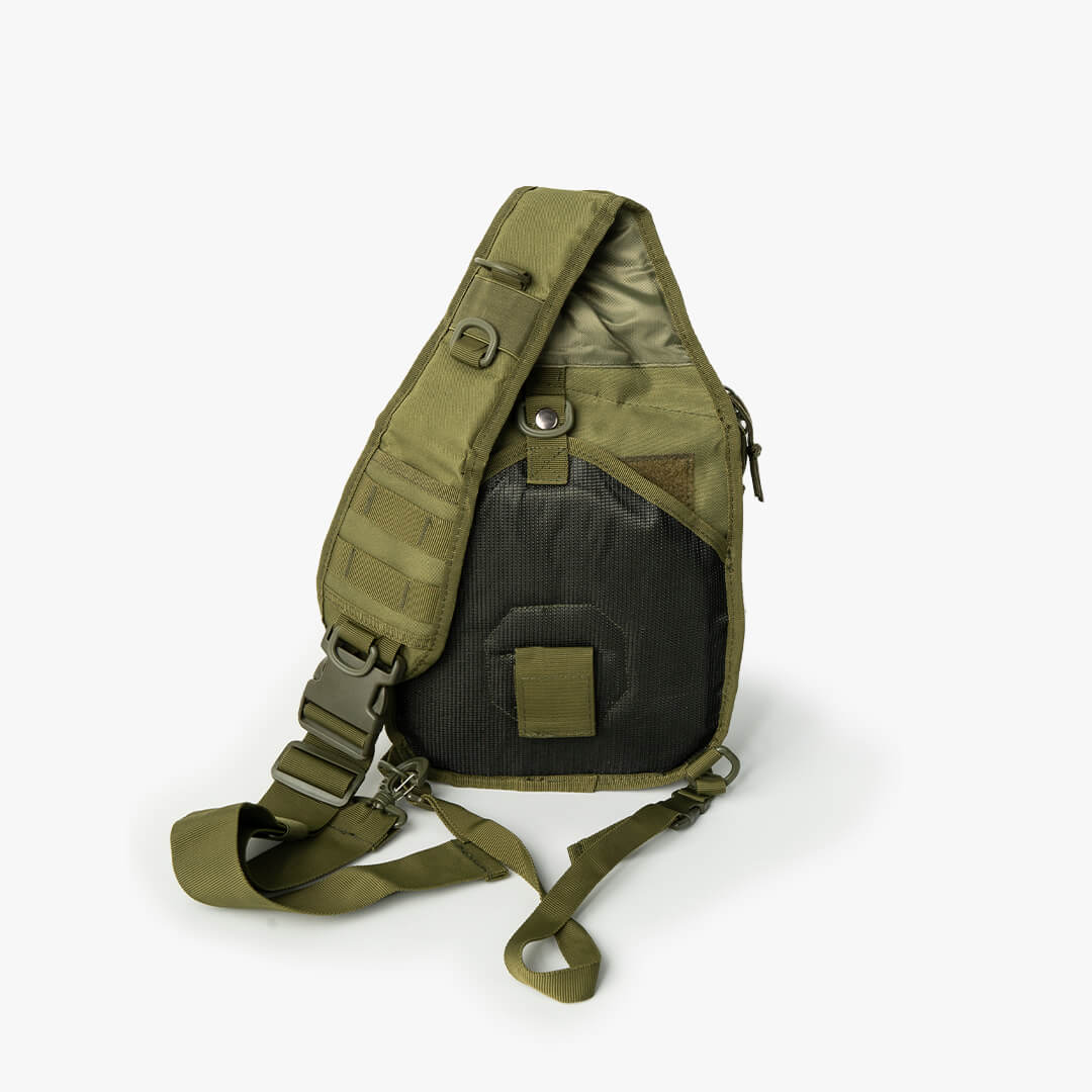 Military Sling Bag Army Green - Bags Curve Gear