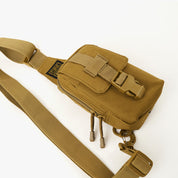 Military Sling Bag Khaki - Bags Curve Gear