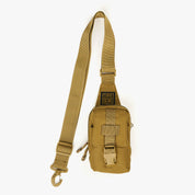 Military Sling Bag Khaki - Bags Curve Gear