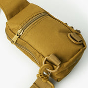 Military Sling Bag Khaki - Bags Curve Gear