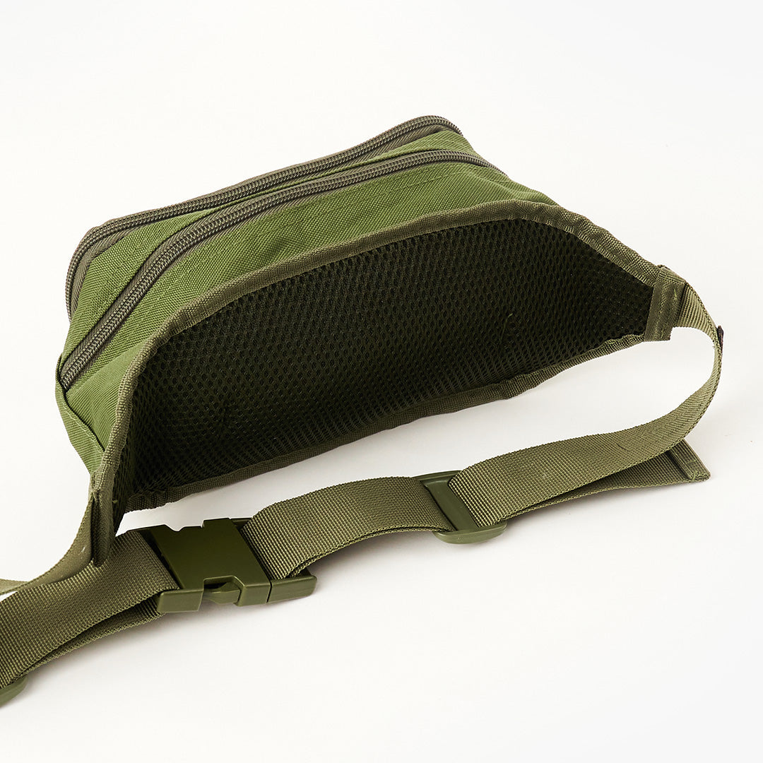 Military Waist Bag Army Green - Bags Curve Gear