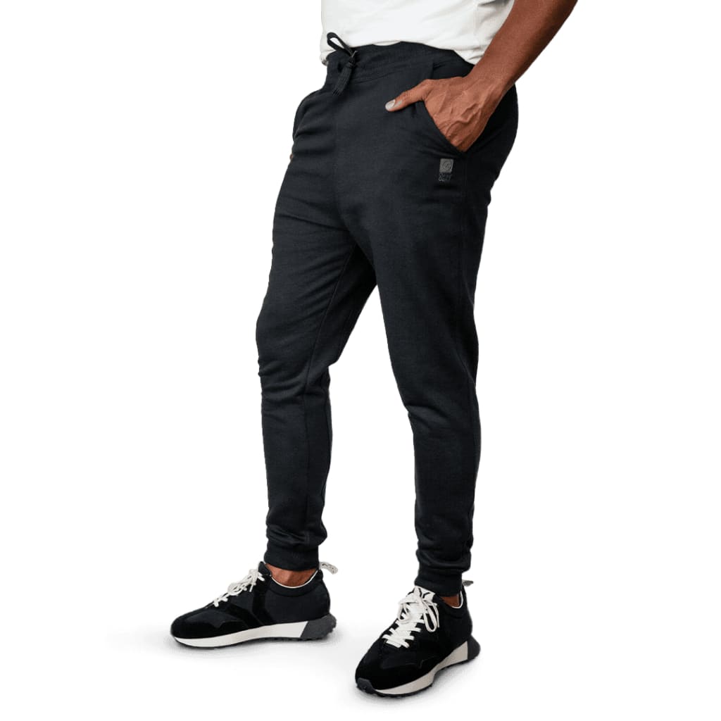 Platinum Black Track Pants - Curve Gear