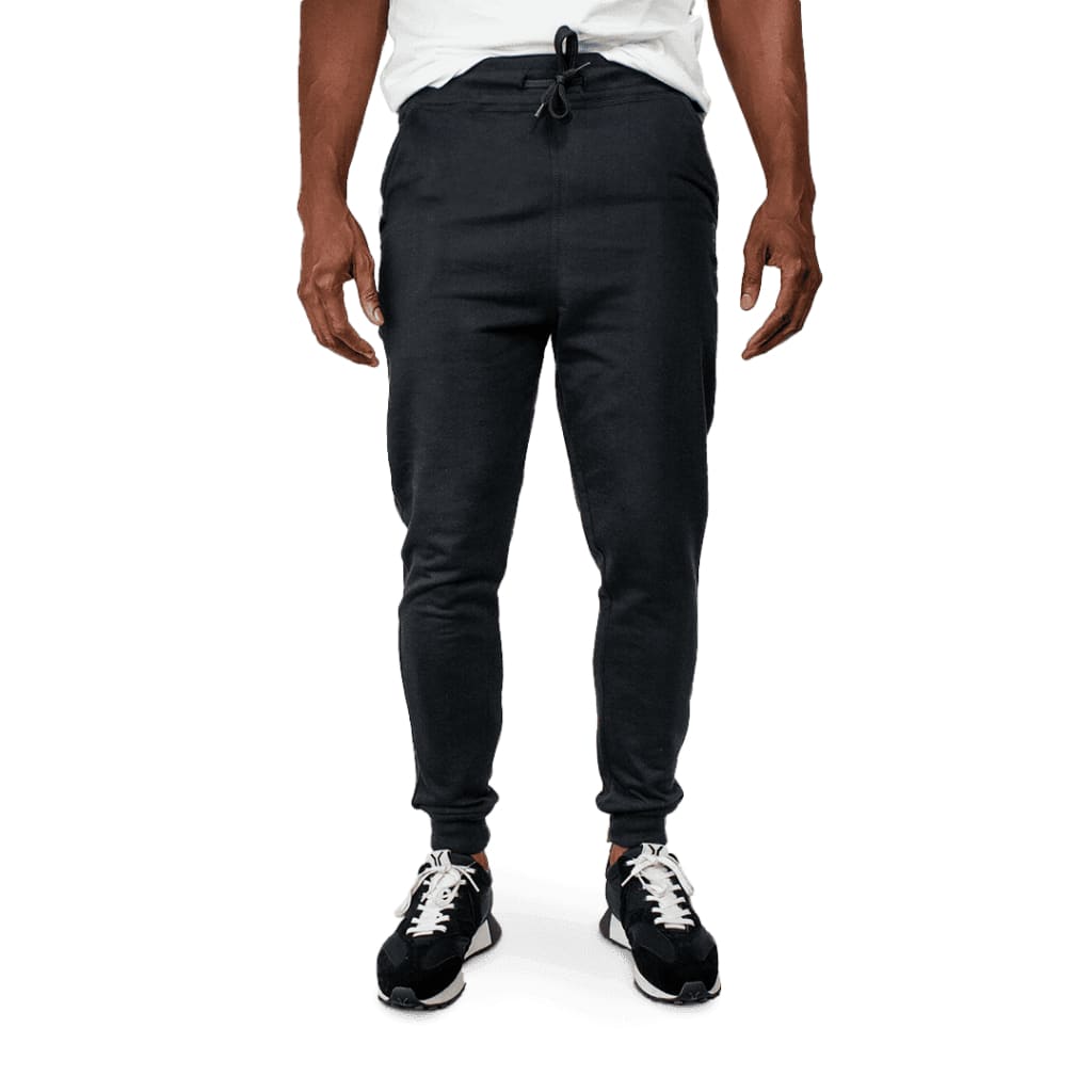 Platinum Black Track Pants - Curve Gear