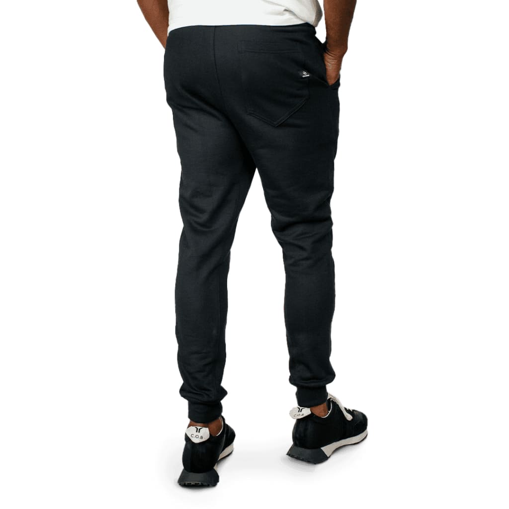 Platinum Black Track Pants - Curve Gear