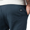 Platinum Navy Track Pants - Curve Gear