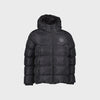 Bionic L/Sleeve Puffer With Hood Black