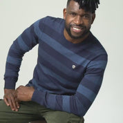 Flex Fine Gauge Knitwear Navy