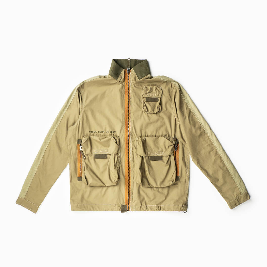 Reactor Utility Jacket Khaki - Jackets Curve Gear