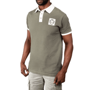 Rugby Polo Shirt Khaki - Curve Gear