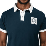 Rugby Polo Shirt Navy - Curve Gear