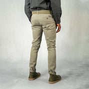 Slim Fit Chinos Grey - Curve Gear