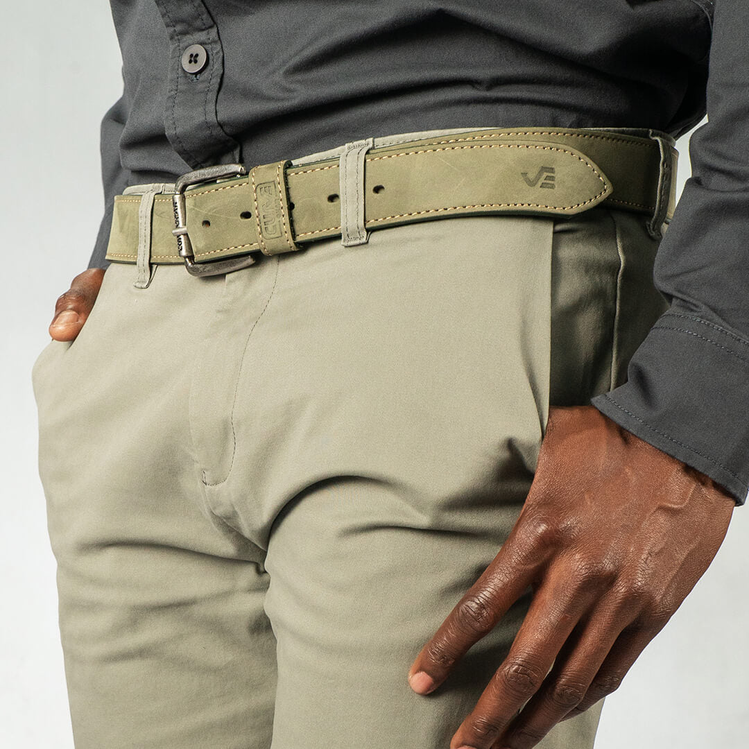 Slim Fit Chinos Grey - Curve Gear