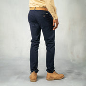 Slim Fit Chinos Navy - Chino Curve Gear