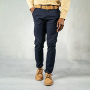 Slim Fit Chinos Navy - Chino Curve Gear