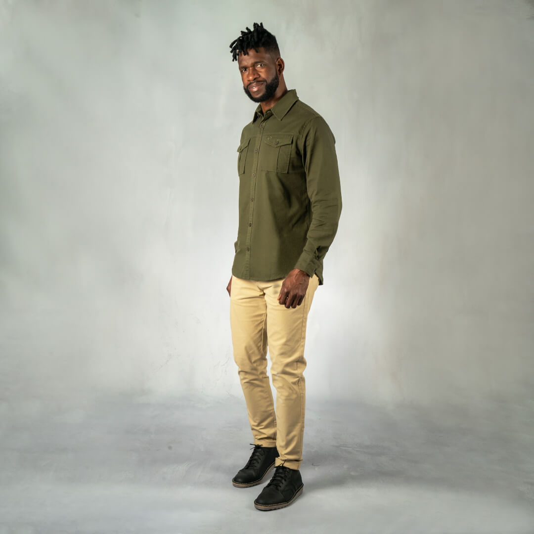 Slim Fit Chinos Stone - Chino Curve Gear