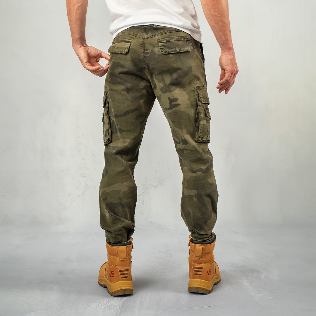 Tactical Cargo Pants Camo - Pants Curve Gear