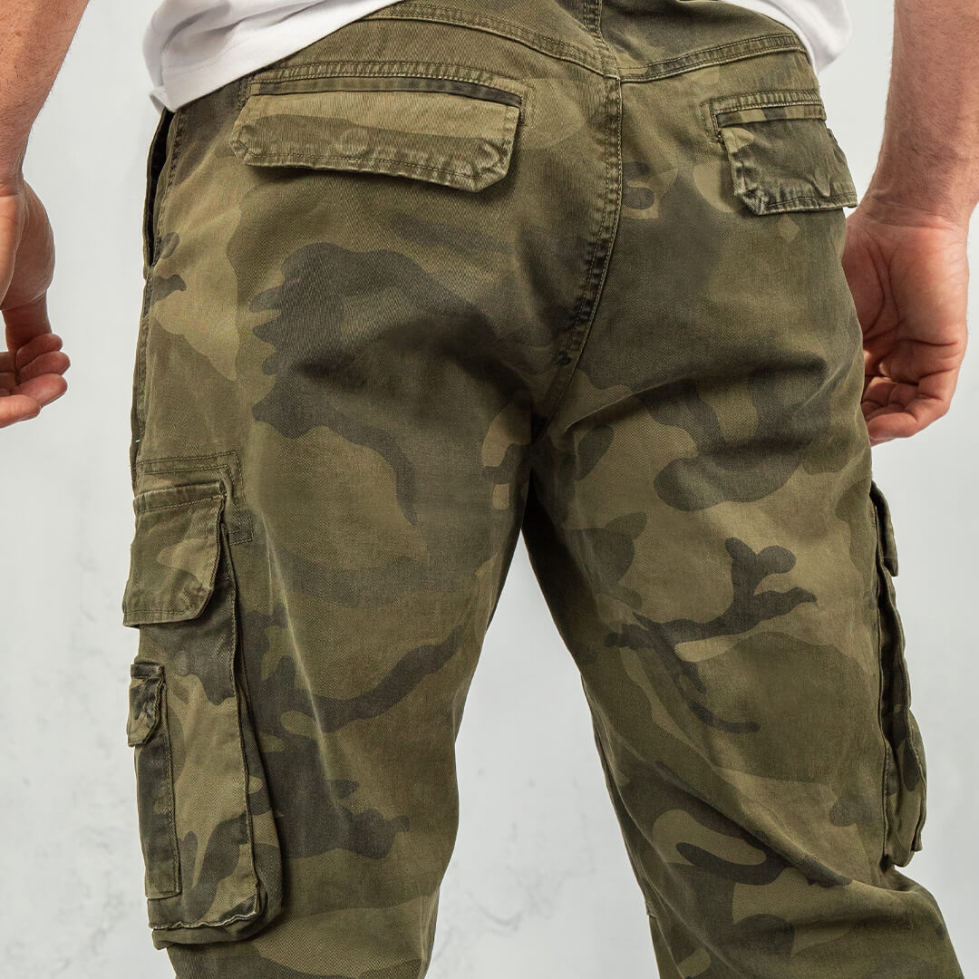 Tactical Cargo Pants Camo - Pants Curve Gear