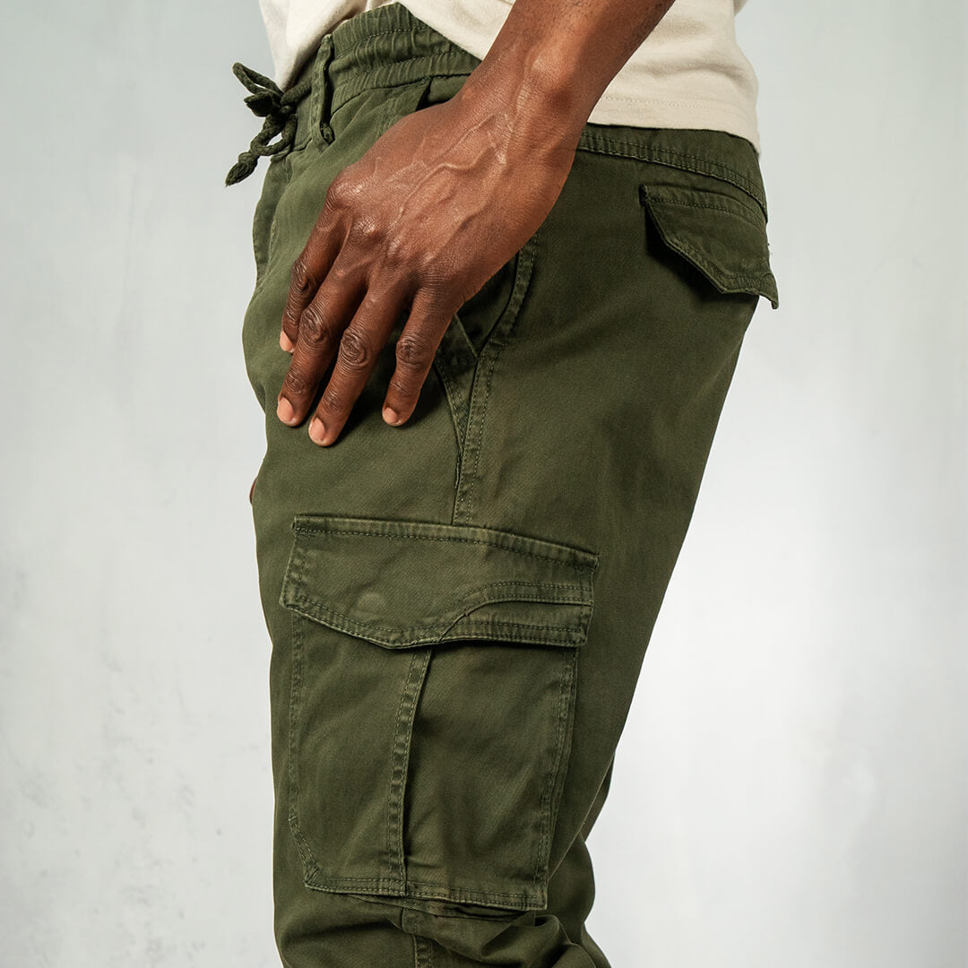 Texco Jogger Military Green - Pants Curve Gear