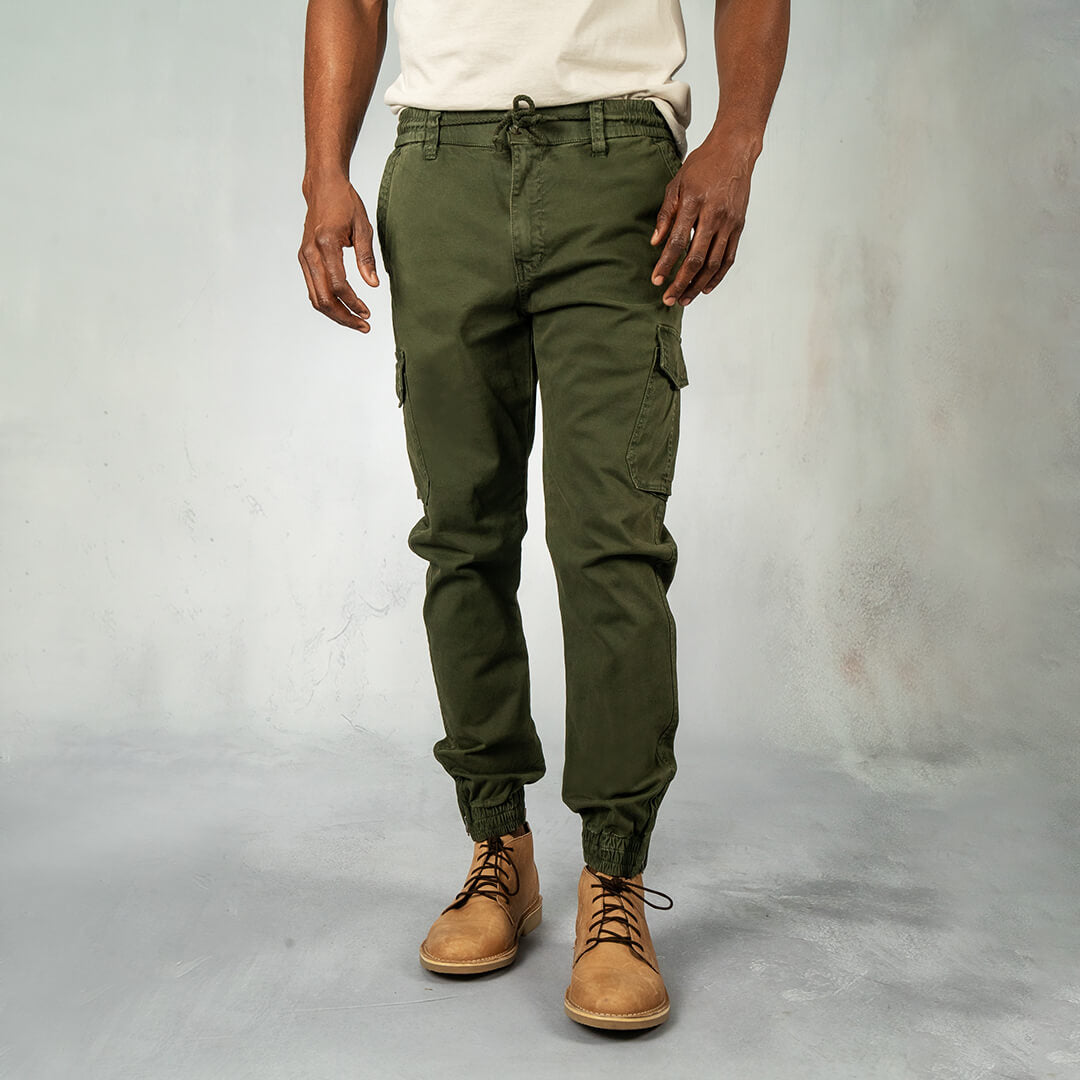 Texco Jogger Military Green - Pants Curve Gear