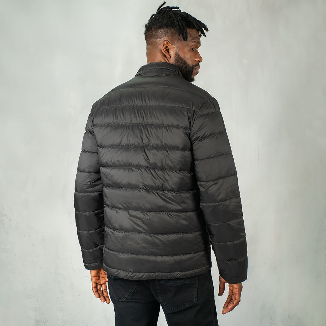 Texco Puffer Jacket Black - Jackets Curve Gear