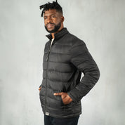 Texco Puffer Jacket Black - Jackets Curve Gear