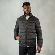 Texco Puffer Jacket Black - Jackets Curve Gear