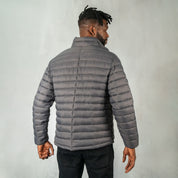 Texco Puffer Jacket Gunmetal Grey - Jackets Curve Gear