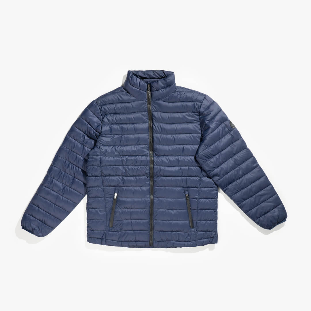 Texco Puffer Jacket Navy - Jackets Curve Gear