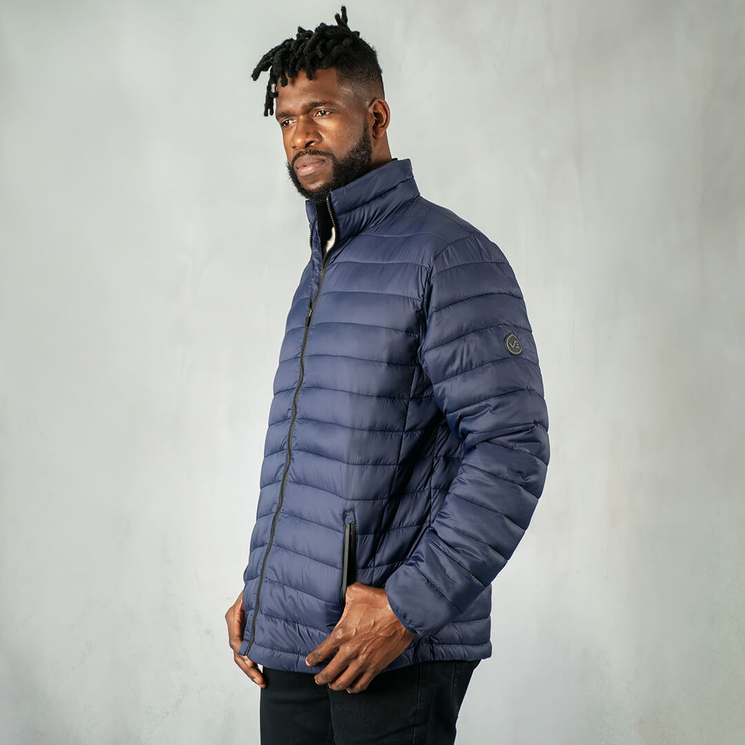 Texco Puffer Jacket Navy - Jackets Curve Gear