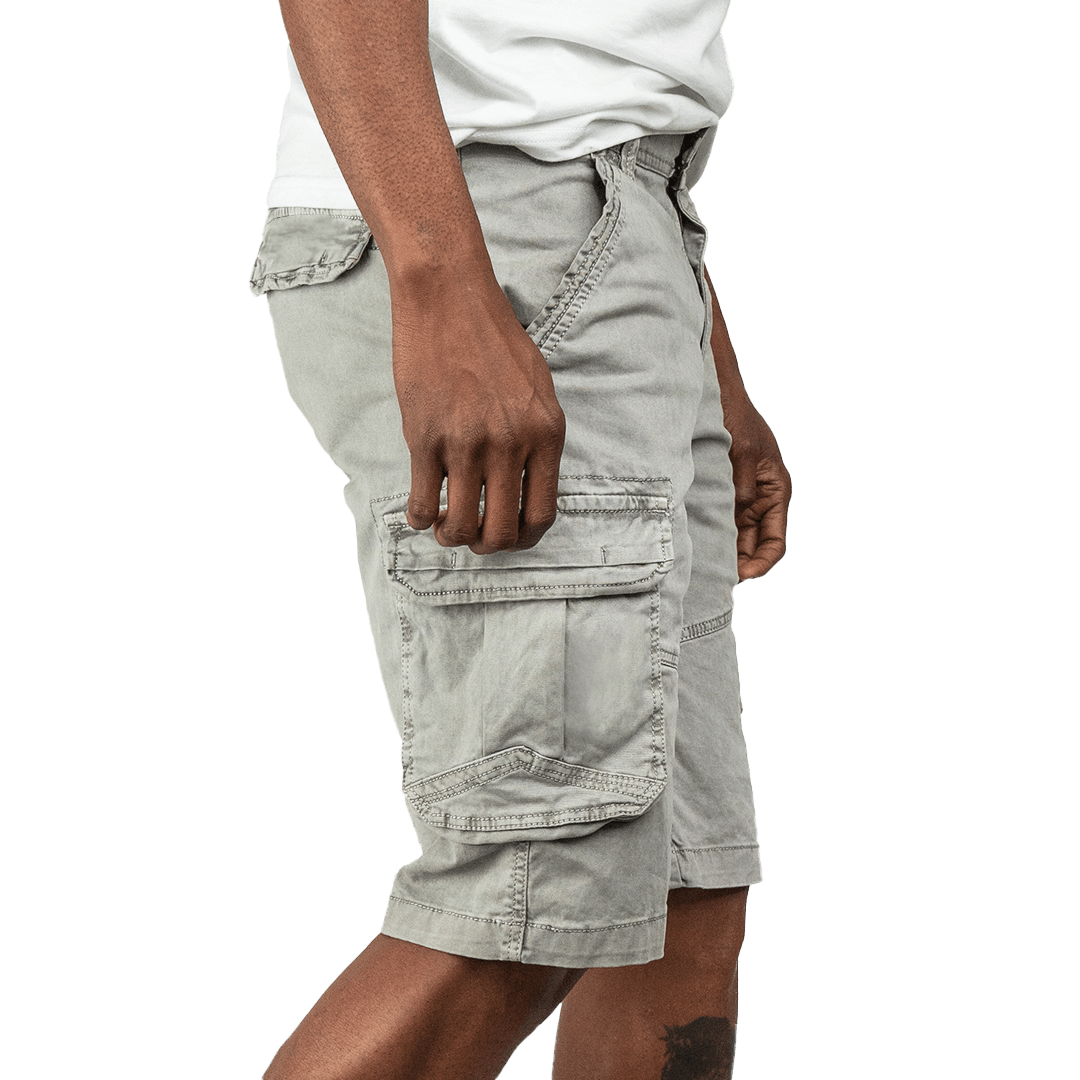 Titanium Utility Short Light Grey - Curve Gear