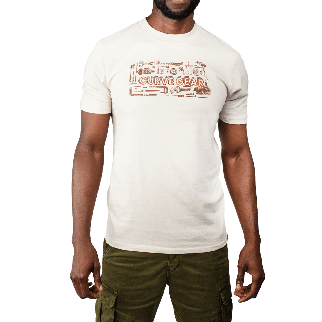 Tools T-Shirt Sandstone - Curve Gear