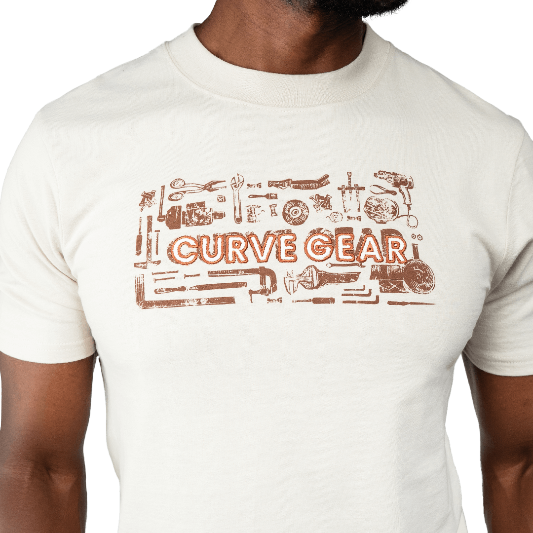 Tools T-Shirt Sandstone - Curve Gear