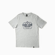 Workwear T-Shirt Grey Melange - Curve Gear