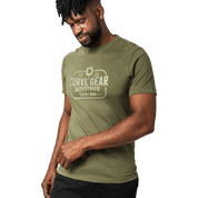 Workwear T-Shirt Olive - T-Shirts Curve Gear