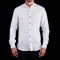 Silver Linen Shirt White