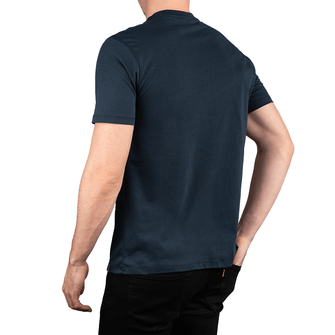 Texaco T-Shirt Navy - Curve Gear