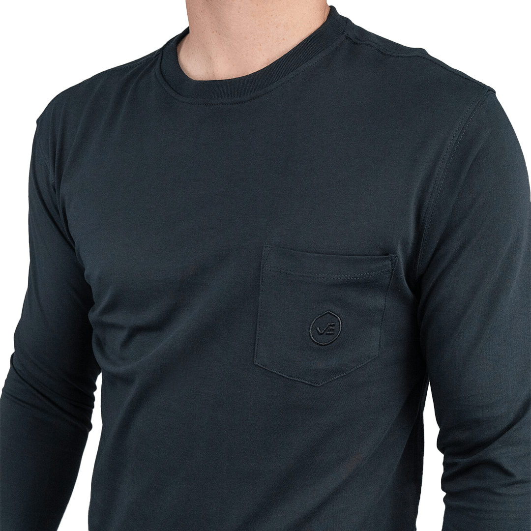 Asterix Long Sleeve T-Shirt Black - Curve Gear
