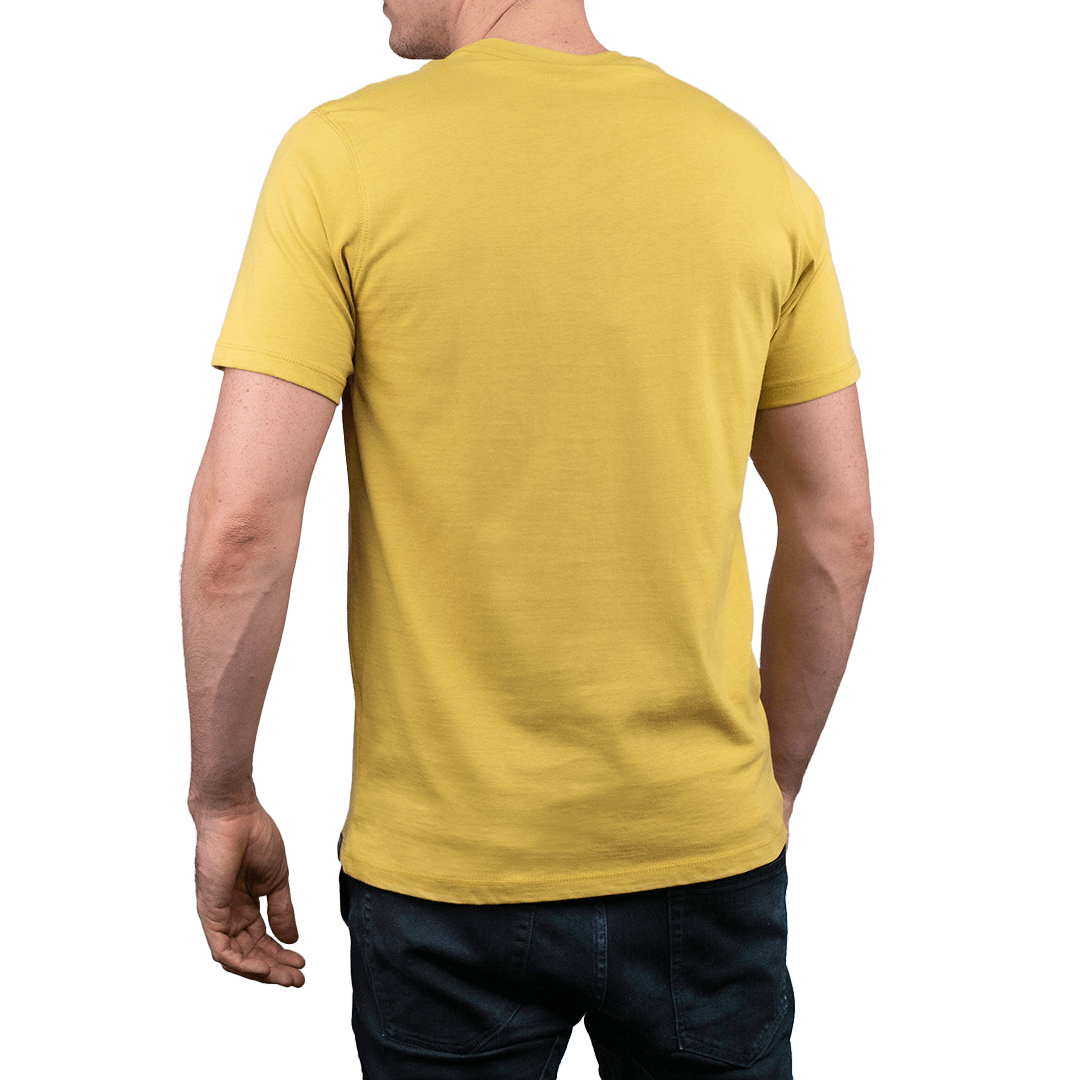 Icon T-Shirt Mustard - Curve Gear