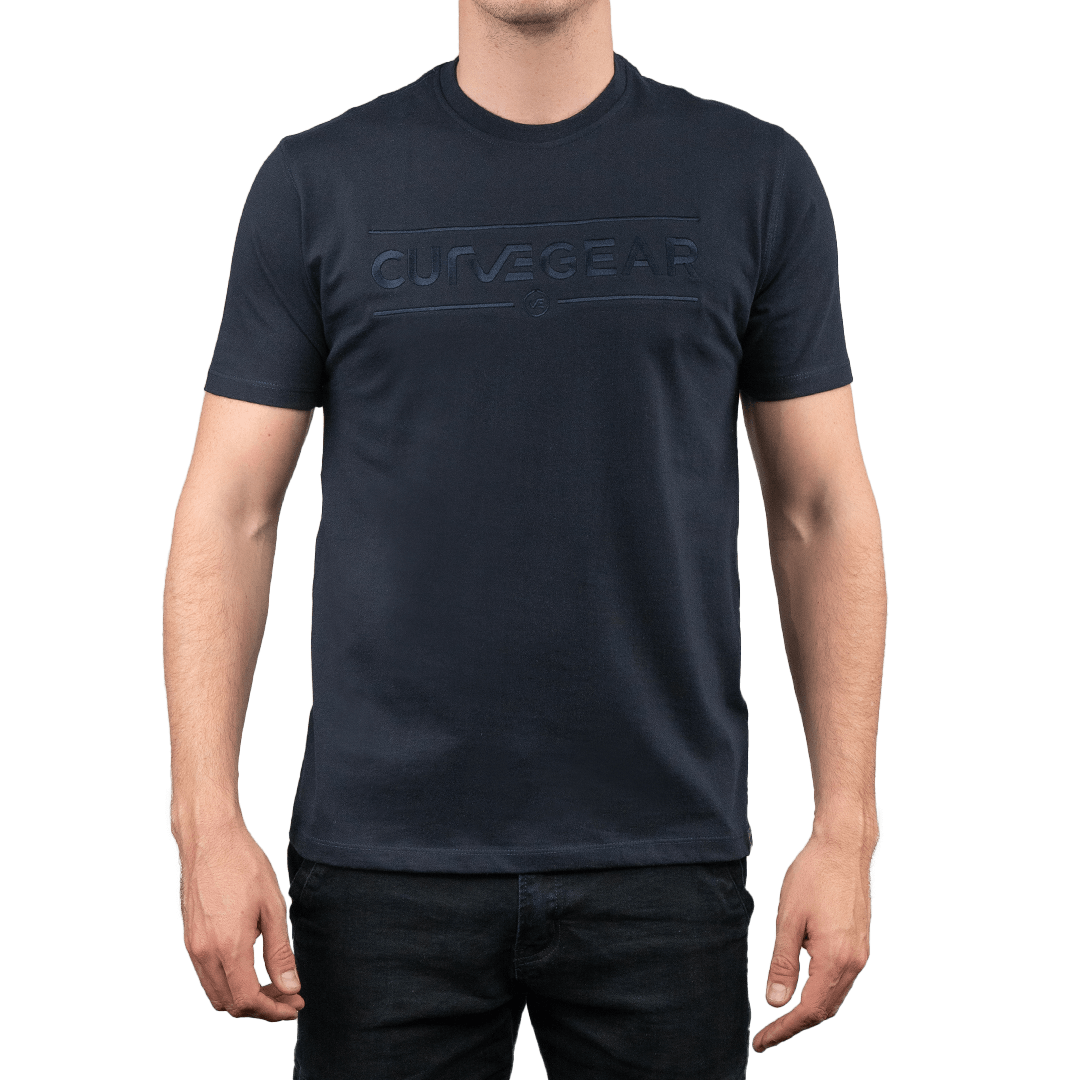 Icon T-Shirt Navy - Curve Gear