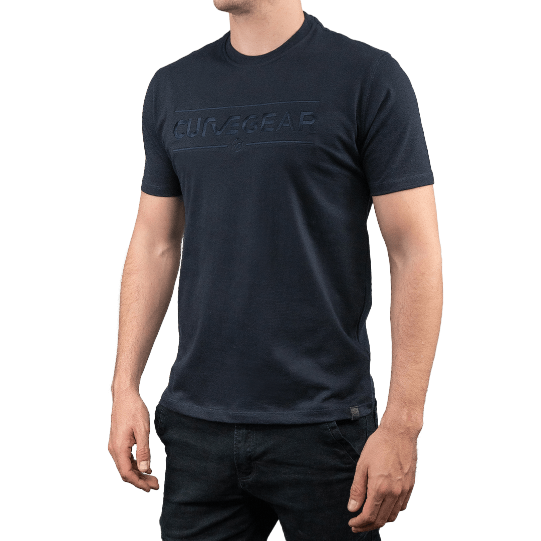 Icon T-Shirt Navy - Curve Gear