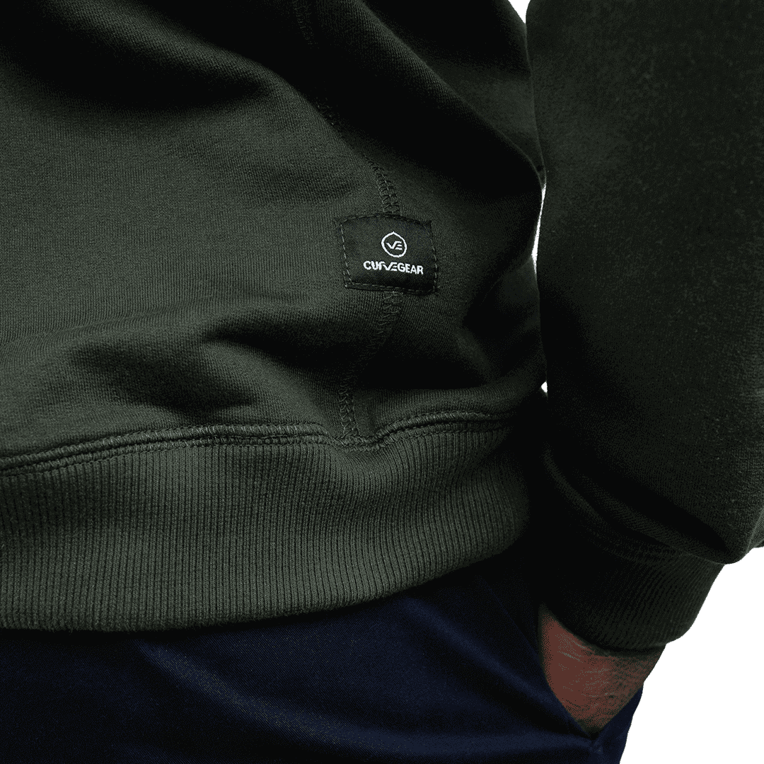 Mercury Sweater Embossed Logo Fatigue - Curve Gear