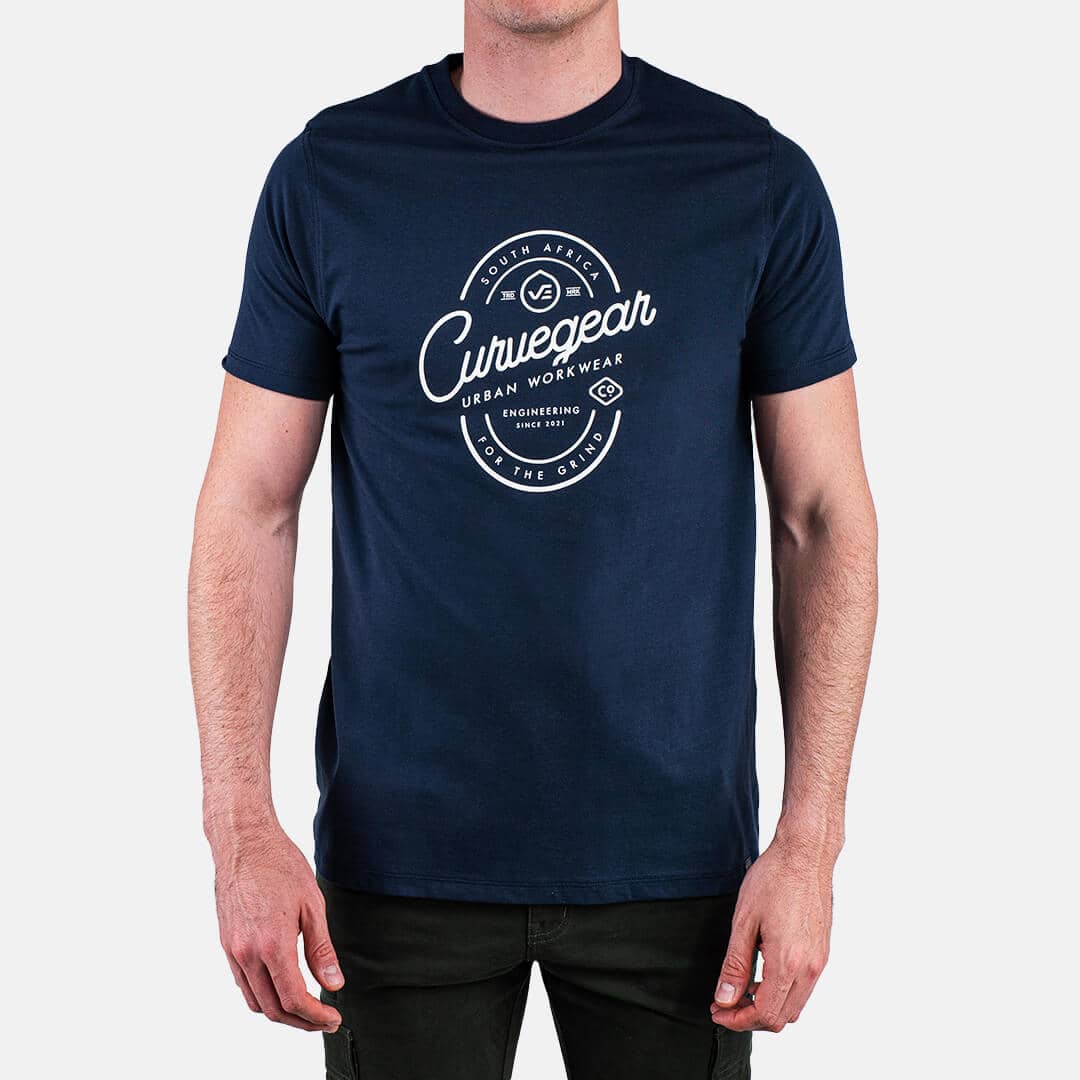 Curve Gear Goldwater T-Shirt Navy